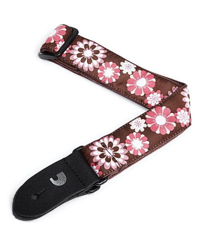 D'Addario - Sangle pour Ukulélé Flower