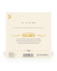 D'Addario - Jeux 4 cordes pour Dulcimer EJ64