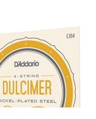D'Addario - Jeux 4 cordes pour Dulcimer EJ64