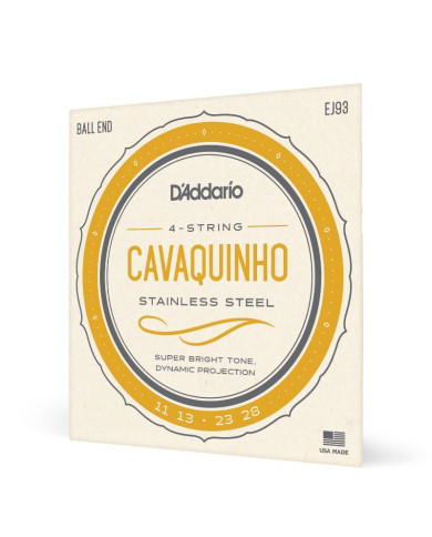D'Addario - Jeux 4 cordes pour Cavaquinho EJ93