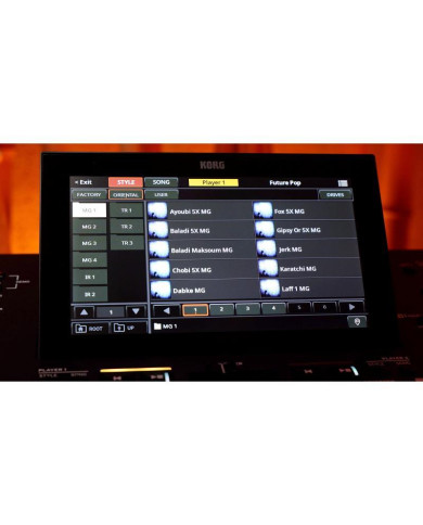 Korg - Clavier Arrangeur PA5X Oriental 61 touches