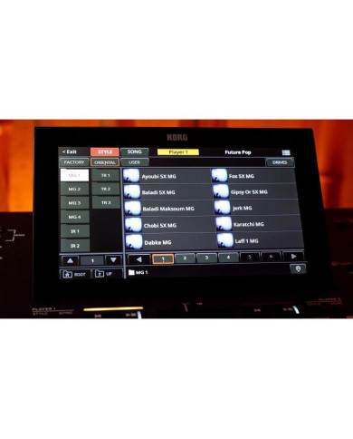 Korg - Clavier Arrangeur PA5X Oriental 76 touches