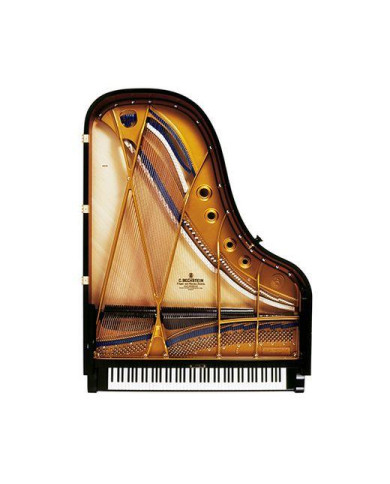 Bechstein - Piano à queue Concert B-212 Blanc Brillant