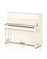 Bechstein - Piano Droit Residence R 6 Elegance 126 cm Blanc Brillant