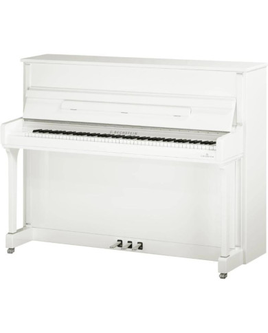 Bechstein - Piano Droit Residence R 4 Contur 120 cm Blanc Brillant