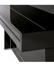 Bechstein - Piano Droit Academy A 114 Chrome Art Noir brillant