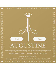 Augustine - Cordes Classiques Imperial Tirant Normal /Crystal Nylon-Filé Argent Red