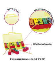 Fuzeau - Mini Metallonotes 8 lames