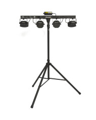 Algam Lightning - Effets d'animation Projecteurs à LED 4-en-1 sur pied