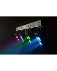 Algam Lightning - Effets d'animation Projecteurs à LED 2-en-1 sur pied et pédalier