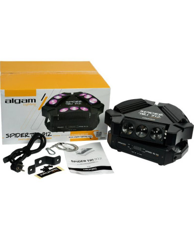 Algam Lightning - Effets d'animation Mini-barres motorisées Beam 9x 12W