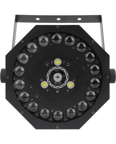 Algam Lightning - Effets d'animation Combo 3-en-1 soleil, stroboscope, laser