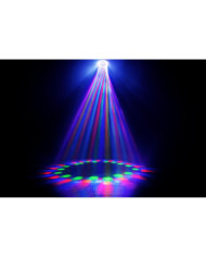 Algam Lightning - Effets d'animation Combo 3-en-1 soleil, stroboscope, laser