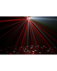 Algam Lightning - Effets d'animation Combo 3-en-1 derby, stroboscope ou wash, laser