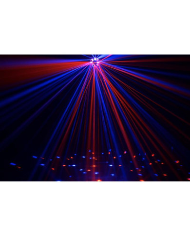 Algam Lightning - Effets d'animation Combo 3-en-1 derby, stroboscope ou wash, laser
