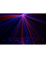 Algam Lightning - Effets d'animation Combo 3-en-1 derby, stroboscope ou wash, laser