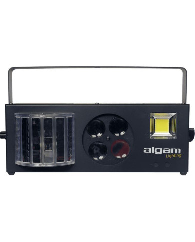 Algam Lightning - Effets d'animation Combo 4-en-1 derby, stroboscope, gobo, laser