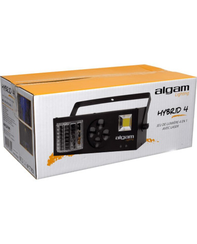 Algam Lightning - Effets d'animation Combo 4-en-1 derby, stroboscope, gobo, laser