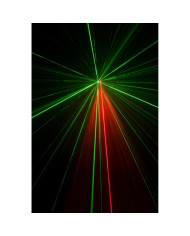 Algam Lightning - Effets d'animation Combo 4-en-1 roue de gobos LED, Magic Ball, strob, laser RG