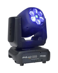 Algam Lightning - Lyre WASH LED 6 x 15W RGBW + laser vert 200mw