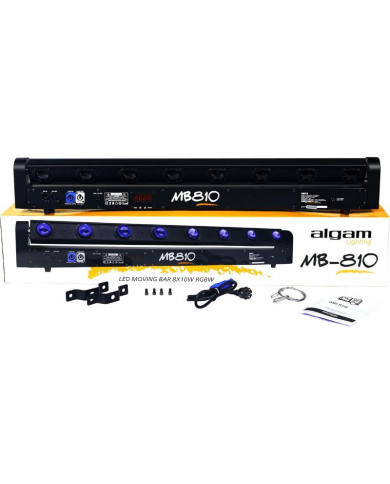 Algam Lightning - Projecteur Barre motorisée LED 8 x 10W RGBW
