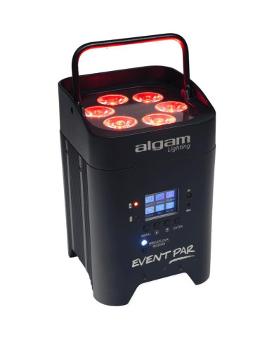 Algam Lightning - Projecteur Par sur Batterie Hex Par sur batterie LED 6 x 12W RGBWAUV