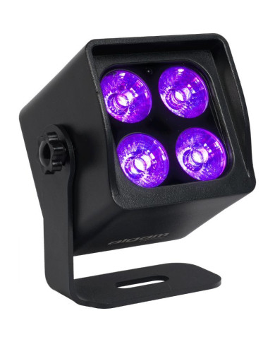 Algam Lightning - Projecteur Par sur Batterie Quad 4 LED 4W RGB+WW IR, DMX sans fil, IP65