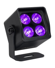 Algam Lightning - Projecteur Par sur Batterie Quad 4 LED 4W RGB+WW IR, DMX sans fil, IP65