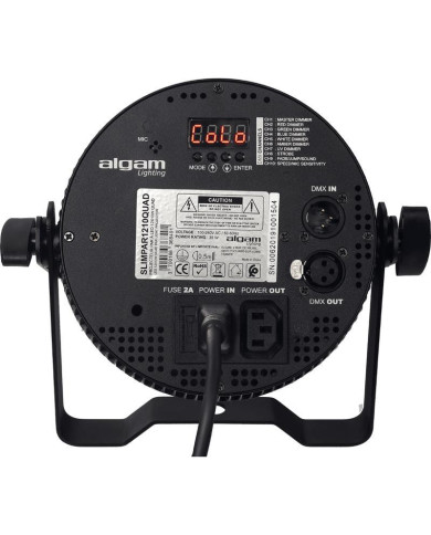 Algam Lightning - Projecteur SlimPar Quad Par LED 12 x 10W RGBW