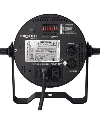 Algam Lightning - Projecteur SlimPar Quad Par LED 7 x 10W RGBW