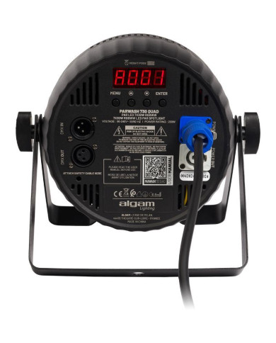 Algam Lightning - Projecteur Par Wash 7x 30W RGBWW 4-en-1, optique 25°