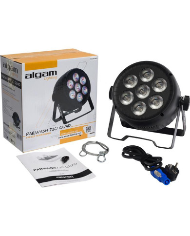 Algam Lightning - Projecteur Par Wash 7x 30W RGBWW 4-en-1, optique 25°