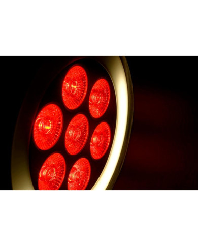 Algam Lightning - Projecteur Par Wash LED 7x 6W + anneau RVB LED