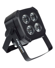 Algam Lightning - Projecteur Par Quad Par LED 4x 6W 4-en-1 compact, télécommande