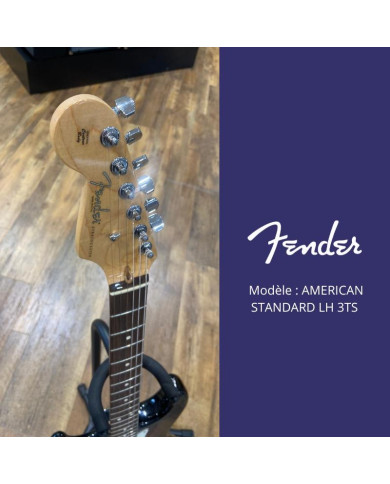 Fender - Guitare Electrique American Standard LH 3TS - Occasion