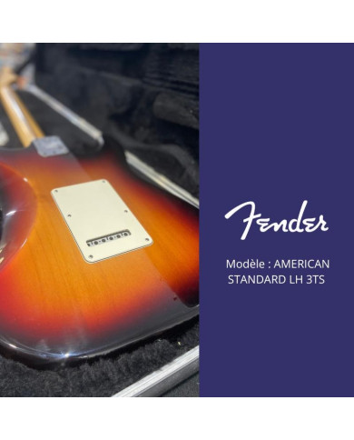 Fender - Guitare Electrique American Standard LH 3TS - Occasion