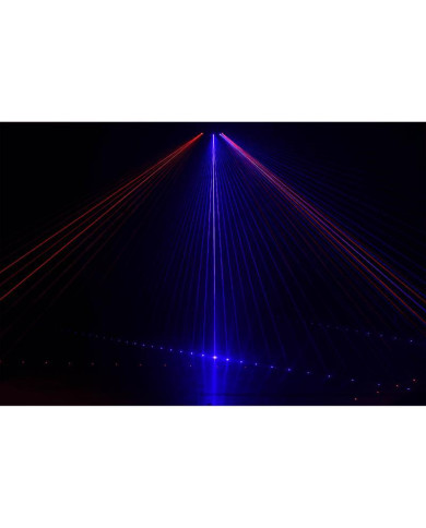 Algam Lightning - Laser d'animation 6 faisceaux 360mW RGB