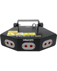 Algam Lightning - Laser d'animation 6 faisceaux 360mW RGB