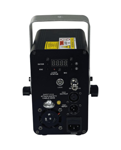 Algam Lightning - Laser d'animation monocouleur vert 80mW