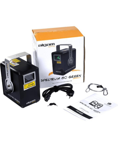 Algam Lightning - Laser d'animation monocouleur vert 80mW