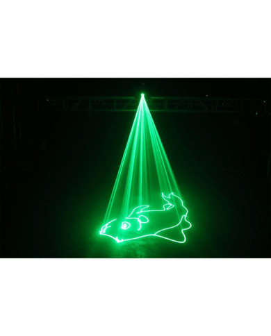 Algam Lightning - Laser d'animation monocouleur vert 80mW