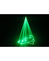 Algam Lightning - Laser d'animation monocouleur vert 80mW