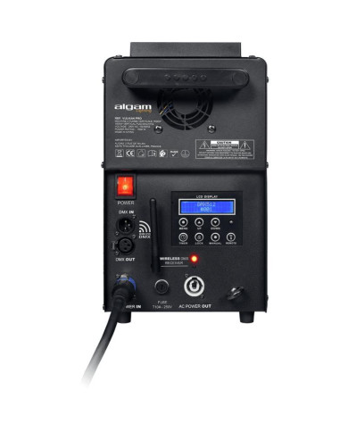 Algam Lightning - Machine a fumée Machine effet CO2 vertical-horizontal 1500W