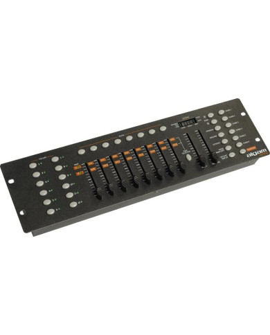 Algam Lightning - Console DMX 12 projecteurs 16 canaux 30 banques de 8 scènes