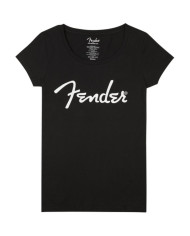 Fender - Tshirt Femme Logo Taille L