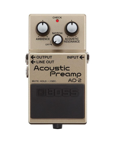 Boss - Pédale Préampli Acoustique AD2
