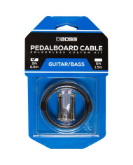 Boss - Kit de câblage pour pedalboard sans soudure 0,5M