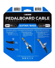 Boss - Kit de câblage pour pedalboard sans soudure 7M