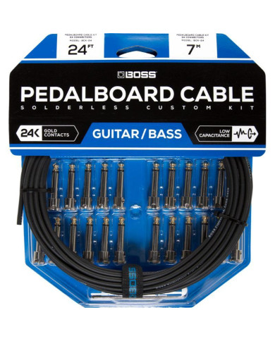 Boss - Kit de câblage pour pedalboard sans soudure 7M