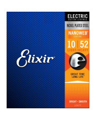 Elixir - Cordes Jeux Nanoweb Light Heavy 10/52